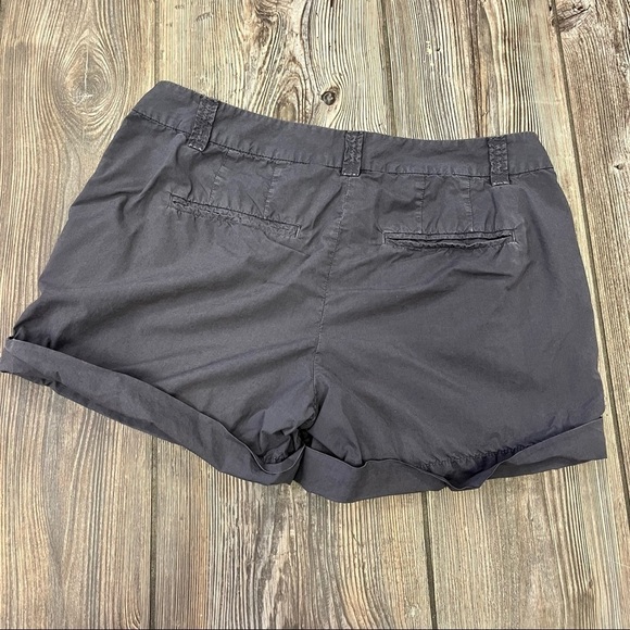 J Crew Cotton Chino Shorts Gray 4 3.5 Inseam - Picture 6 of 8
